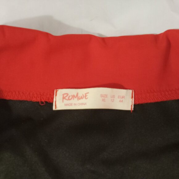 Romwe Vintage 90s Colorblock Windbreaker sz XL/ 12 - Picture 6 of 8